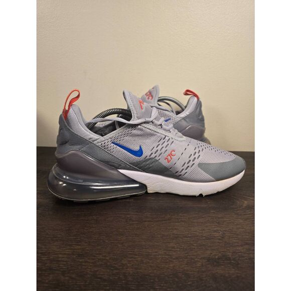 Nike Air Max 270 Wolf Cool Grey  Men’s Running Shoes Size 11 - Picture 1 of 7